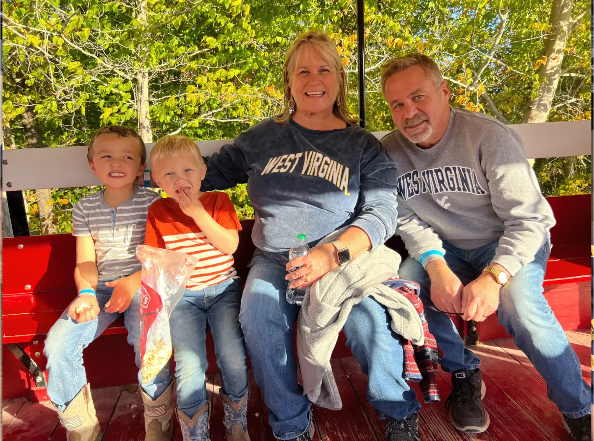 Grandparents and grandsons